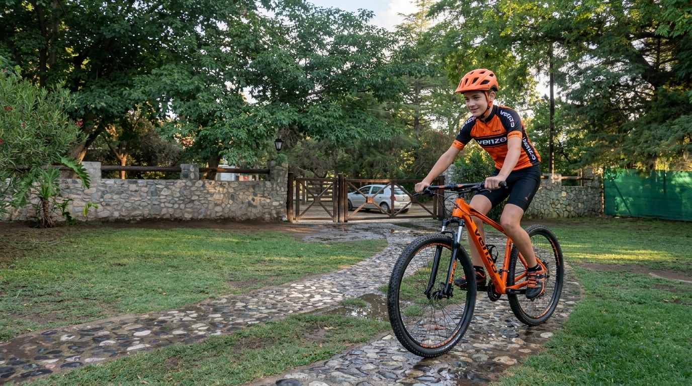 Bicicleta MTB R29 para alquiler en Casa Quinta Cruz del Eje
